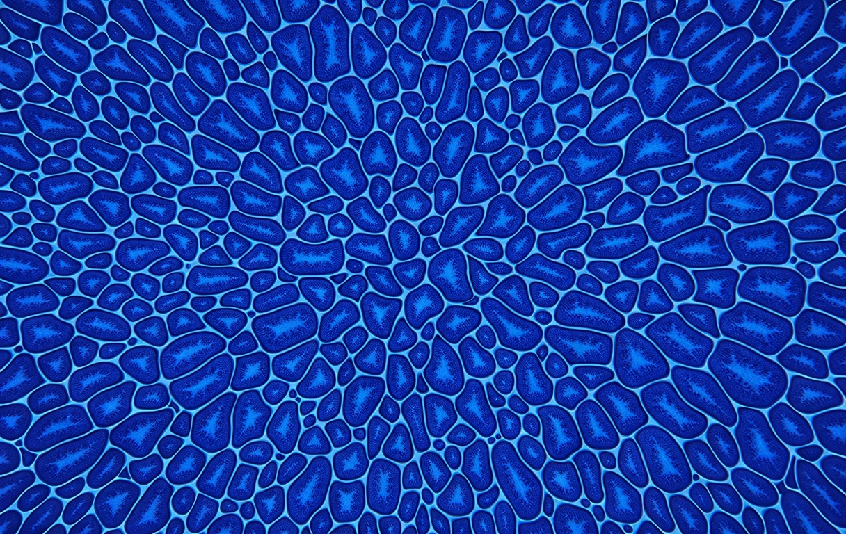 Abstrakte Zellstruktur