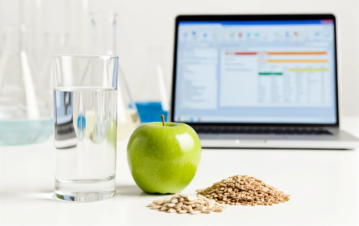 Professionelle Arbeitsumgebung Ernährungsberatung